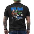 Supercross キッズ モトクロス メンズTシャツ バックプリント