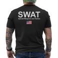 Swat シャツ Unitedpecial Police Usa フラッグ 胸ロゴ メンズTシャツ バックプリント