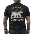 Take Me Back To Colombia ビンテージ コロンビア バケーション メンズTシャツ バックプリント