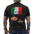 That's Amore ピザ パスタ好き イタリア料理 イタリア国旗 メンズTシャツ バックプリント