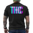 Thc Cinematoner Weedtoned Kiffer 420 カンナビス ボンジョイント メンズTシャツ バックプリント