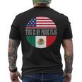 This Is My Pride フラッグ メキシカン アメリカン チカーノ チカーナ メンズ メンズTシャツ バックプリント