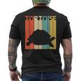 Tortoise リクガメ科 動物 メンズTシャツ バックプリント