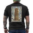 The Tower タロットカード パンケーキタワー 朝食 恋人 パンケーキ メンズTシャツ バックプリント