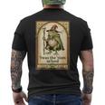 'Twas The 'Tism M'lord Wizard Frog Autism Men's T-shirt Back Print
