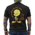 Tweety Welcome To The Jam メンズTシャツ バックプリント