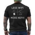 Wifiを減らしニーファイを増やすlds宣教師とミームの贈り物 メンズTシャツ バックプリント
