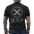 Xrp リップル 暗号通貨ポケットロゴ メンズTシャツ バックプリント
