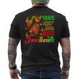 They Don't Like Us Junenth 1865 Pride Men's T-shirt Back Print