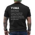 Yuma 悠真 メンズTシャツ バックプリント
