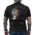 「Thetorm On Theea Of Galilee」ペイントアートtシャツ メンズTシャツ バックプリント