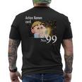 【映画】クレヨンしんちゃん アクション仮面カードno99 メンズTシャツ バックプリント