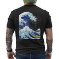 【神奈川沖浪裏】葛飾北斎 和柄 日本のお土産 贈り物 ギフト メンズTシャツ バックプリント