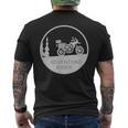 アドベンチャーバイクtシャツ メンズTシャツ バックプリント