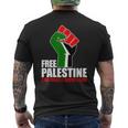 イスラエル人民の自由なパレスチナの職業 メンズTシャツ バックプリント