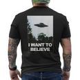 エイリアン Ufo ハンターシャツ I Want To Believe メンズTシャツ バックプリント