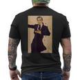 エゴン・シーレによる画家の肖像1910 メンズTシャツ バックプリント