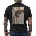 エゴン・シーレ作「トリエステの港」1907 メンズTシャツ バックプリント