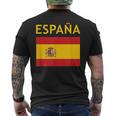 エスパーニャ ヴィンテージ スペイン国旗 スペインお土産 エスパーニャプライド メンズTシャツ バックプリント