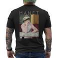 エドゥアール・マネ プラム 芸術家のための芸術 メンズTシャツ バックプリント
