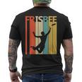 クラシック フリスビー スポーツ ヴィンテージ メンズTシャツ バックプリント