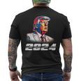 クール大統領ドナルド・トランプ 2024 メンズTシャツ バックプリント