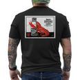 シーフード 1879 ドイツ ロブスター ザリガニ 甲殻類 レトロ メンズTシャツ バックプリント