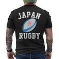 ジャパン ラグビー ジャージ ブレイブブロッサムズ ラグビー 日本国旗 ラグビー メンズTシャツ バックプリント