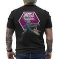 ジュラシック・ワールド Mosasaurus Data メンズTシャツ バックプリント