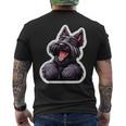 スコティッシュテリア 面白い スコティッシュテリア カワイイ 子犬 犬 メンズTシャツ バックプリント