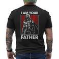 スターウォーズ クラシック 父の日 I Am Your Father 胸ポスター メンズTシャツ バックプリント