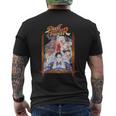 ストリートファイターポスターカバー 壮大なバトルロイヤル 象徴的なゲーマー メンズTシャツ バックプリント