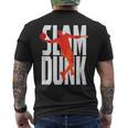スラムダンク バスケットボール メンズTシャツ バックプリント