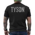 タイソン メンズTシャツ バックプリント