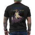 タバコ 子猫 おもしろい 喫煙 猫 ミーム バカ 脳腐 メンズTシャツ バックプリント