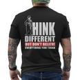 チャップリン Think Different メンズTシャツ バックプリント