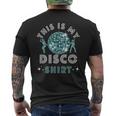ディスコ衣装 レディース メンズ 70年代&80年代コスチューム This Is My Disco メンズTシャツ バックプリント