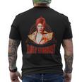 デヴィッド・ボウイ ミュージック ロック ジギー スターダスト 2 メンズTシャツ バックプリント