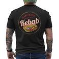 ドネルケバブ レトロ スナック ビンテージ ストリート フード グルメ お土産 メンズTシャツ バックプリント