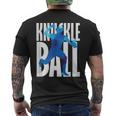 ナックルボール 野球 メンズTシャツ バックプリント