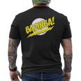 ビッグバン理論ロゴ Bazinga メンズTシャツ バックプリント