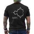 フラクタル計算式 The Mandelbrotet メンズTシャツ バックプリント