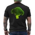 ブロッコリー 写真 エンブレム Broccoli Photo Emblem メンズTシャツ バックプリント