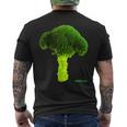 ブロッコリー 大 写真 & 文字 Broccoli Big Photo & Text メンズTシャツ バックプリント