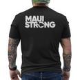 プレイ・フォー・マウイハワイ・ストロング メンズTシャツ バックプリント