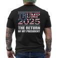 プロトランプシャツ2024 大統領トランプの帰還 2025 メンズTシャツ バックプリント