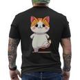 ボス猫 Boss Cat メンズTシャツ バックプリント