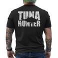 マグロハンター メンズTシャツ バックプリント