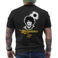 マラドーナフェイススマイル メンズTシャツ バックプリント