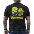 ミニオン I Don't Give A Blumock メンズTシャツ バックプリント